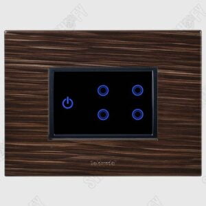 Grazia Italian Expresso Wifi Titanium Grey tocuh switch