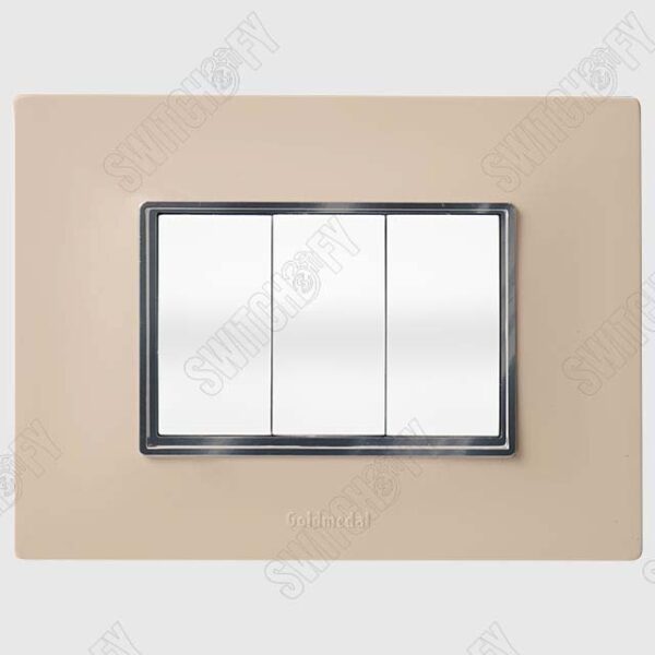 Glassio Ivory Gold with Curve White