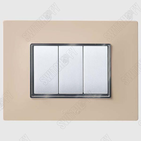 Glassio Ivory Gold with Nixon Silver