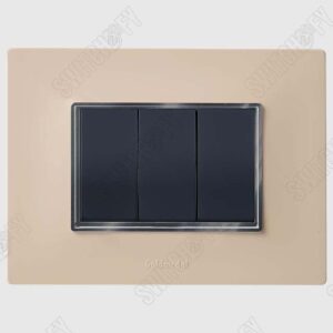 Glassio Ivory Gold with Curve Black