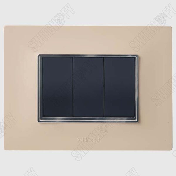 Glassio Ivory Gold with Curve Black