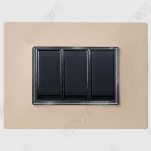 Glassio Ivory Gold with Nixon Flat Titanium Grey