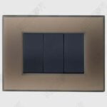 Cristallo Plum Island with Curve Black