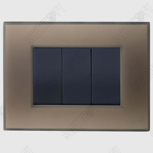 Cristallo Plum Island with Curve Black