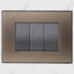 Cristallo Plum Island with Curve Grey