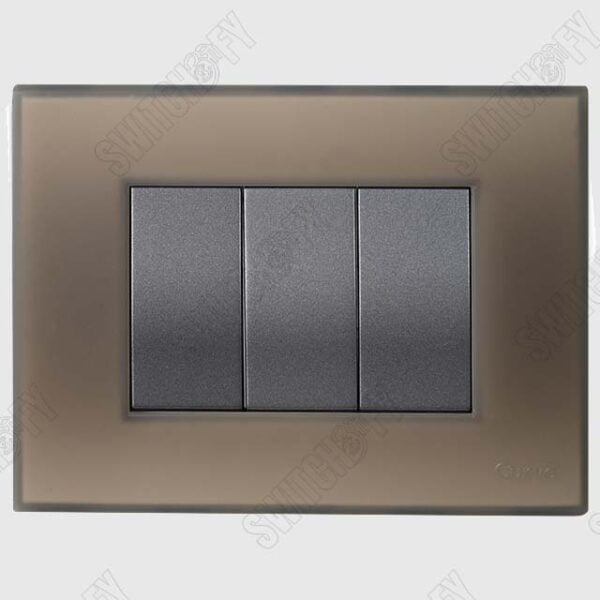 Cristallo Plum Island with Curve Grey