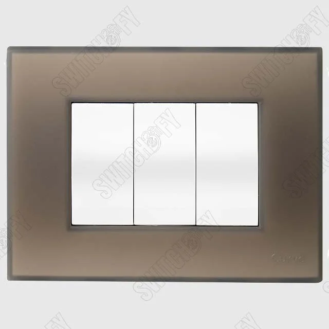 Cristallo Plum Island with Curve White