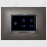 Glassio Digital Chrome Wifi Titanium Grey tocuh switch