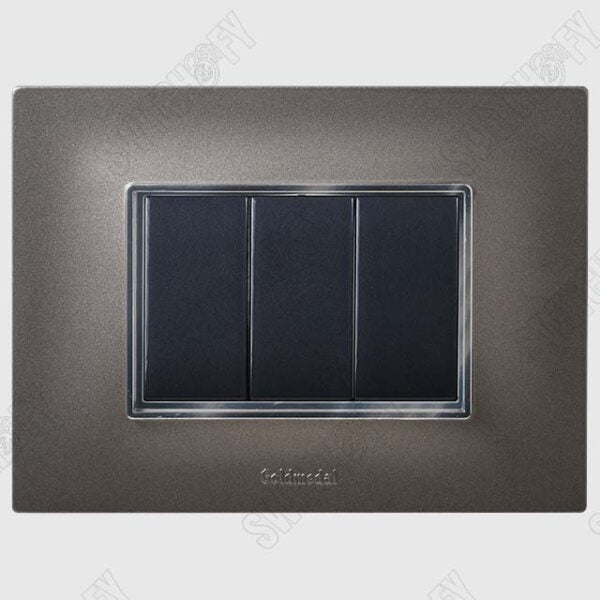 Glassio Digital Chrome with Nixon Titanium Grey