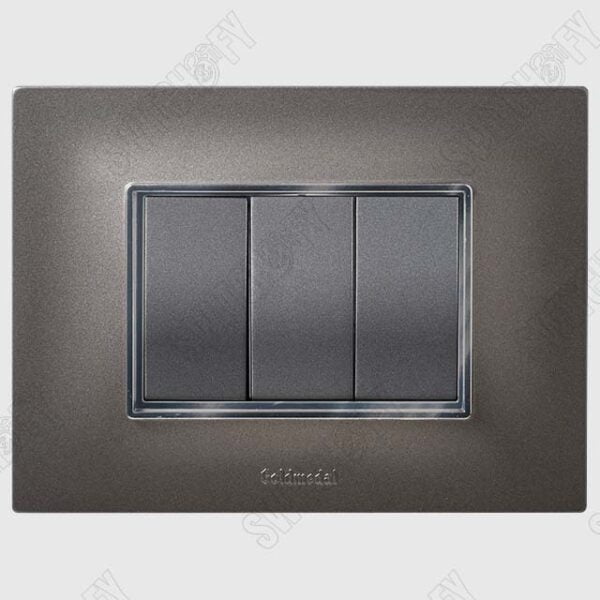 Glassio Digital Chrome with Curve Grey