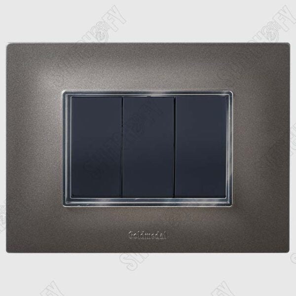 Glassio Digital Chrome with Curve Black