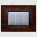 Glassio Black Walnut with Nixon Silver