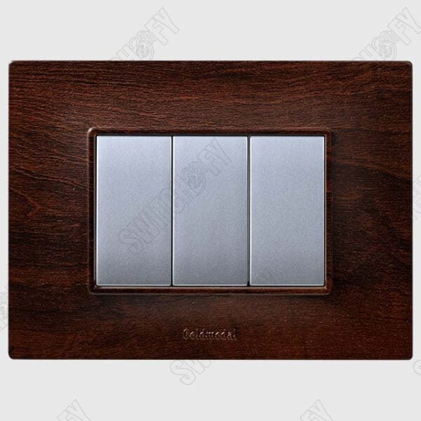 Glassio Black Walnut with Nixon Silver