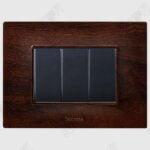 Glassio Black Walnut with Nixon Titanium Grey