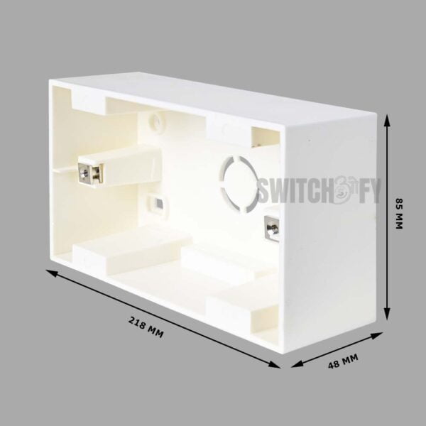 6 Module surface box