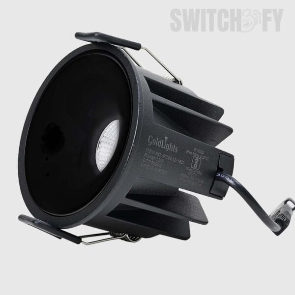 concealed cob lights Gunmetal