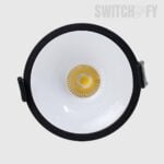 concealed cob lights White