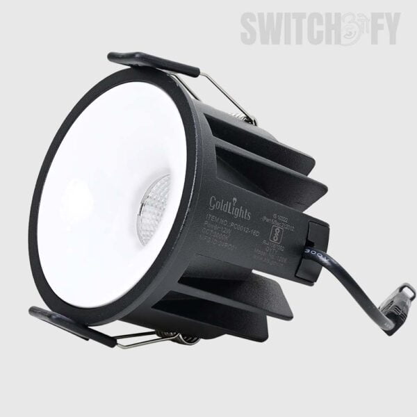 concealed cob lights White