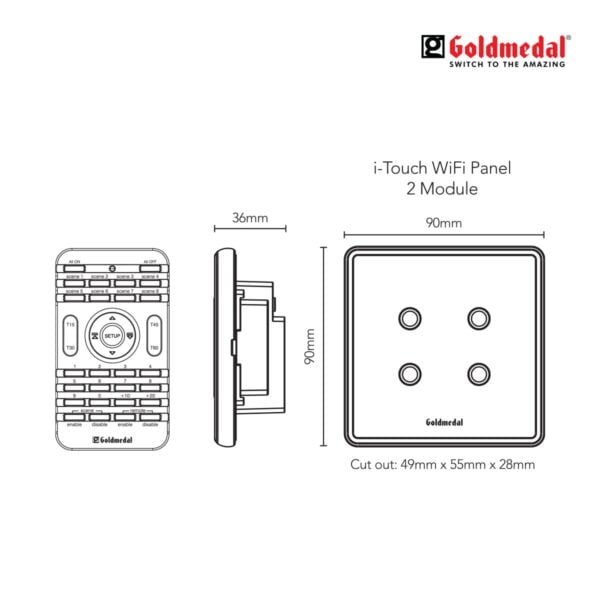 Goldmedal i-Touch Wifi 2M