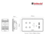 Goldmedal i-Touch WiFi Panel 4M