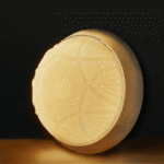 Astra 20W Decorative Round LED Surface Ceiling Light-<b>3in1</b> (Etched Dot Pattern Design) - Image 2