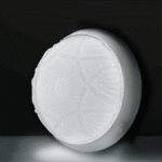 Astra 20W Decorative Round LED Surface Ceiling Light-<b>3in1</b> (Etched Dot Pattern Design) - Image 4