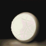 Astra 20W Decorative Round LED Surface Ceiling Light-<b>3in1</b> (Etched Star Pattern Design) - Image 3